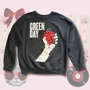 Black Green Day American Idiot Sweatshirt